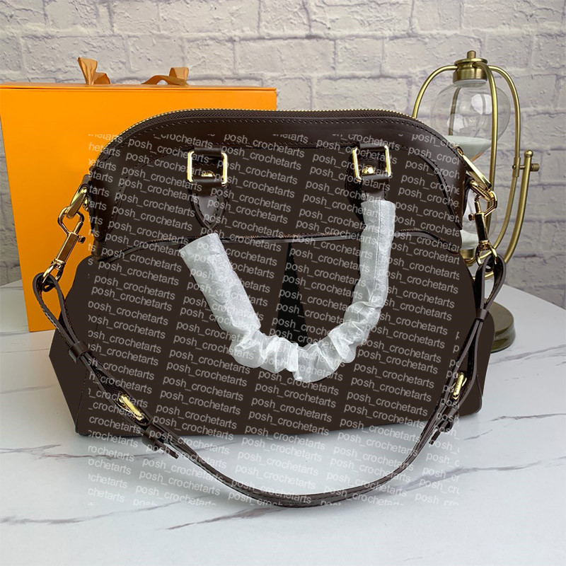 

Trevi Tote Bag For Women's Handbag Purses Coated Canvas Checker Print Retired Totes, Brown checkers