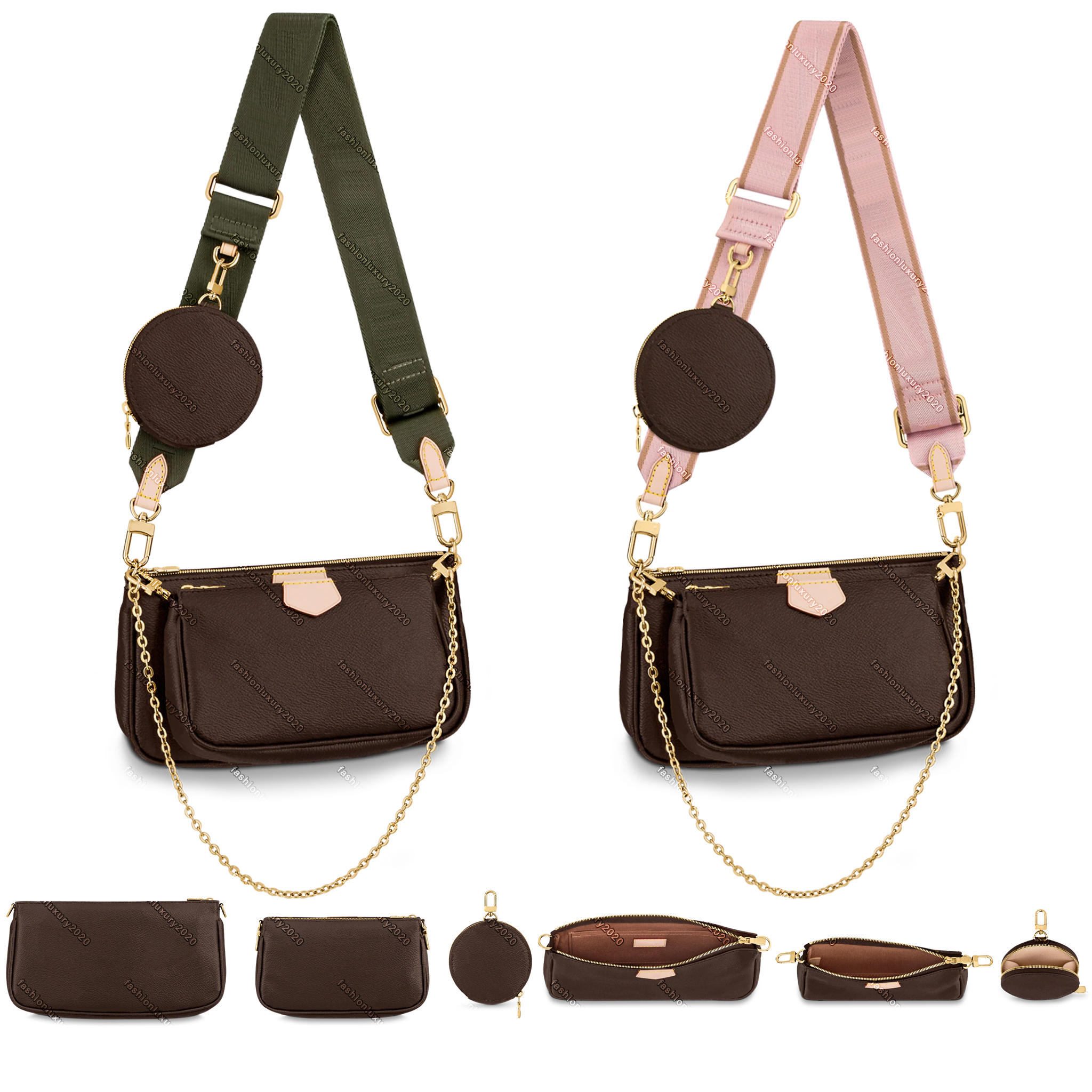 

Genuine Leather Women Handbag 3 pcs set Handbags Tote Bag Brown Flower Shoulder Bag Crsoobody Messenger Wallet Purse 9 Colors, Blue