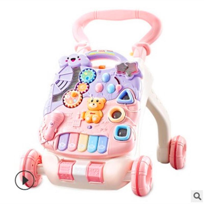 

Baby Walkers Walker Trolley Anti-rollover Toddler Toy 6-7-18 Months
