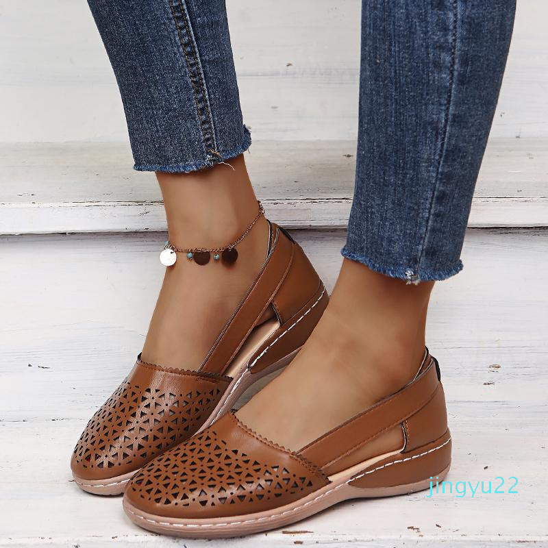 

Sandals Women Summer Shoes Woman Plus Size 43 Heels For Wedges Casual Gladiator Platform, Green