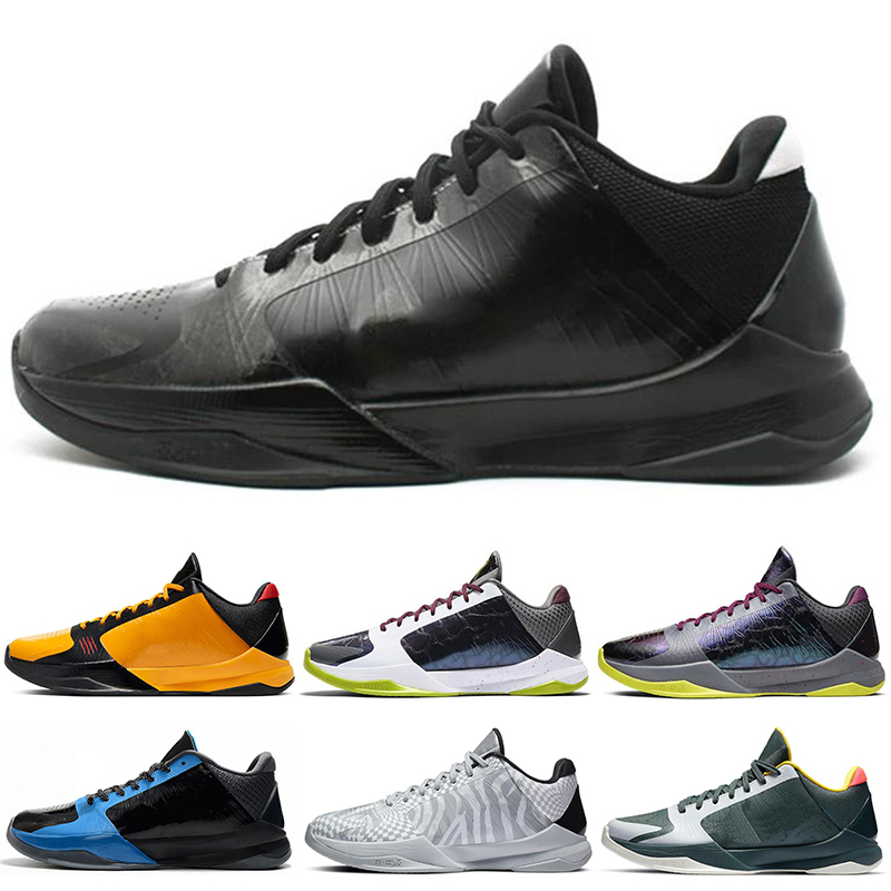 

Fashion Mens Basketball Shoes Protro Mamba Zooms 5ss Jumpman zapatos Grinch Lakers Big Stage Dark Knight Prelude wonderful casual trainers sports sneakers 40-45, Shoes box