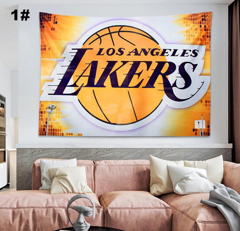 

DHL Basketball Team logo background cloth Banner Flags bedside dormitory wall decorative tapestry hanging CPA3433