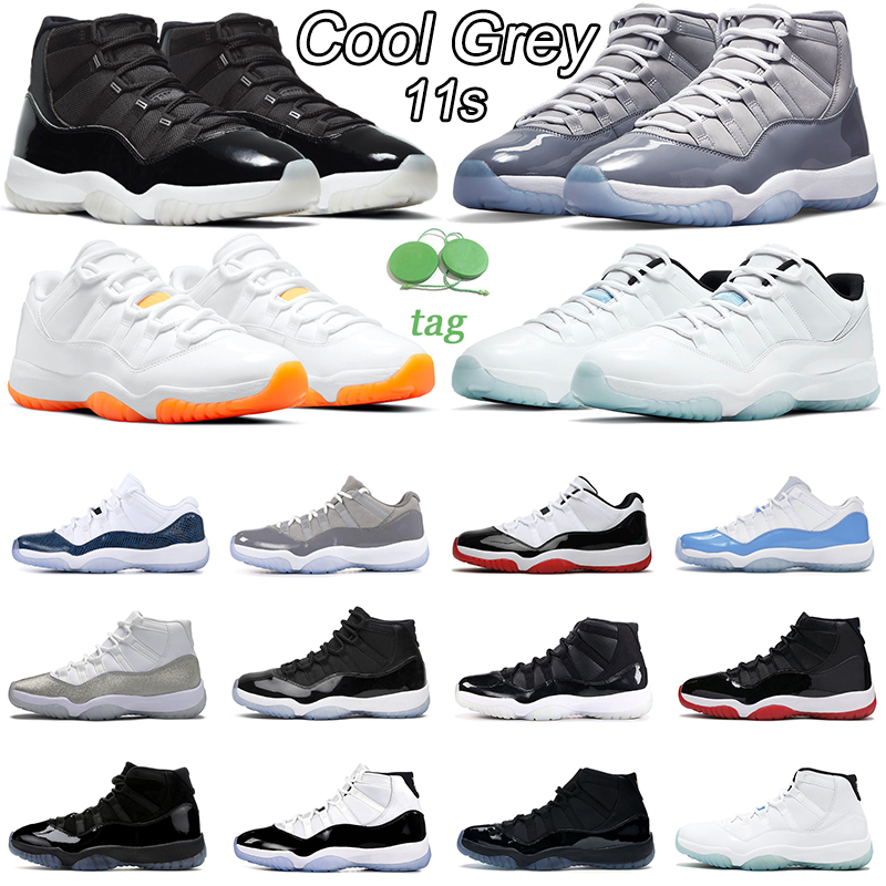 

Men 11s jumpman Basketball Shoes Cool Grey 11 25th Anniversary Bred Snakeskin Cap and Gown Citrus Concord Gamma Blue Mens Women Trainers Sports Sneakers, 11s win like 96