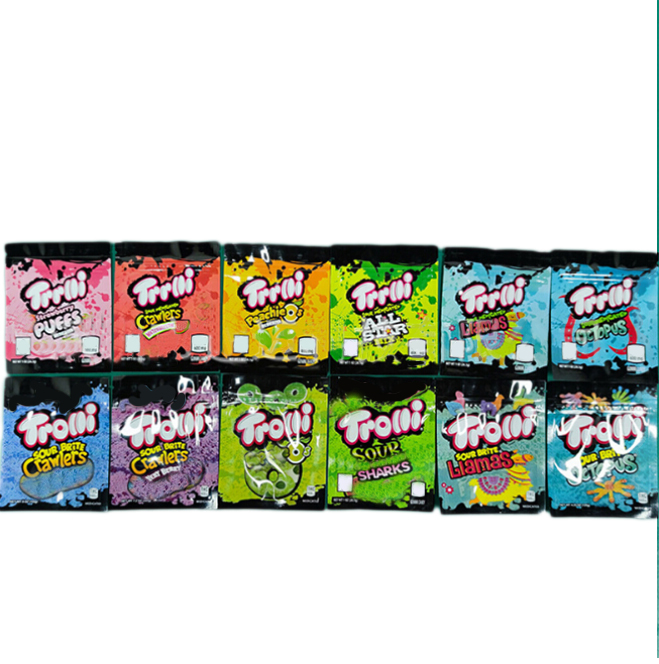 

TROLLIS TRILLIS bag mylar package gummies pouch 600mg