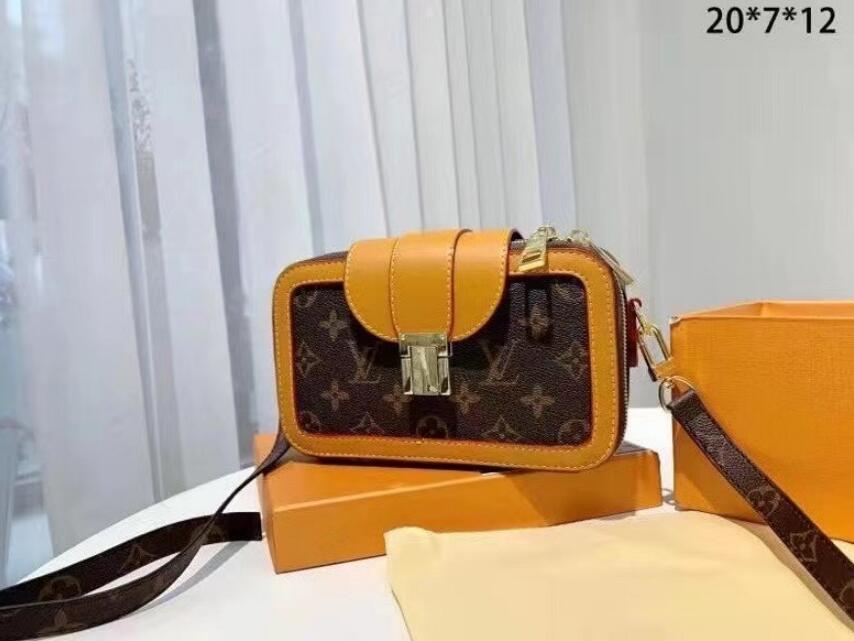 

LV LOUIS Handbags VITTON ONTHEGO Shoulder Bags Women Leather Luxury Designer Handbag Female Fashion Messenger Purse Lady Tote VUTTO, Red;black