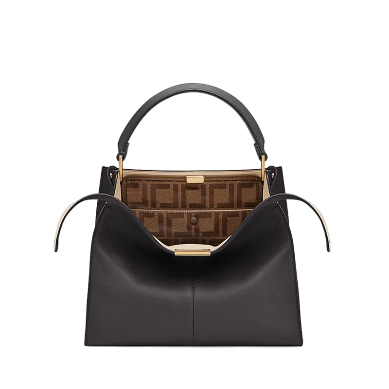 

Women Luxurys Designers Bags 2021 feature contrast leather lining, handle and comfortable detachable fabric shoulder strap, 5 colors, large capacity wholesale, Black