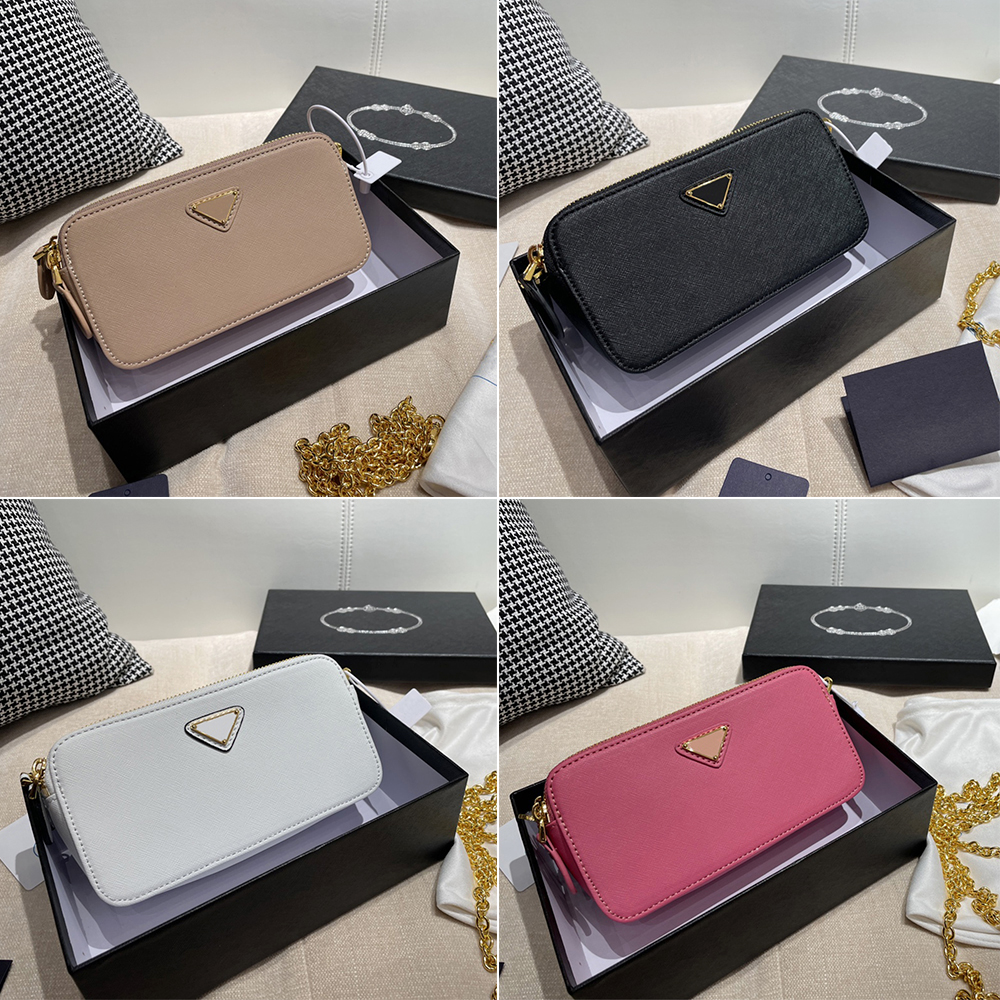 

Genuine leather Bag Luxurys Designers handbag Women Crossbody Chain handbags Wallets Fashion female Pochette shoulder Vintage Bags Purse with Box, A2