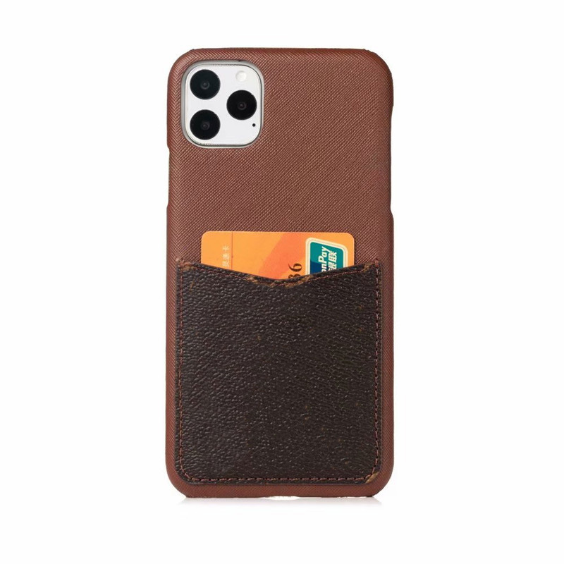 

Top Fashion Deluxe Phone Cases for IPhone 11 12 13 pro max XS XR XsMax 7 8 Plus High Quality Leather Card Pocket Designer Cellphone Cover, Black flower