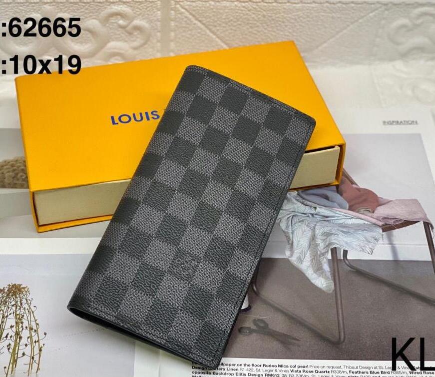 

GG's LOUIS's VUTTON's LVs YSL'S men lender wallet women designer credit card zipper zippy wallets man pu leather brazza pu, Red;black
