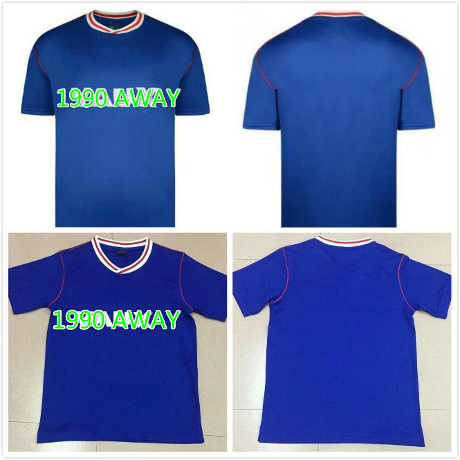 

1990 MAJA RETRO Soccer JERSEY HONEYMAN De Football Maillots MAGUIRE Shirts WEMBLEY GOOCH WYKE Sunderland Foot Jerseys Thailand Xmxpr, Blue