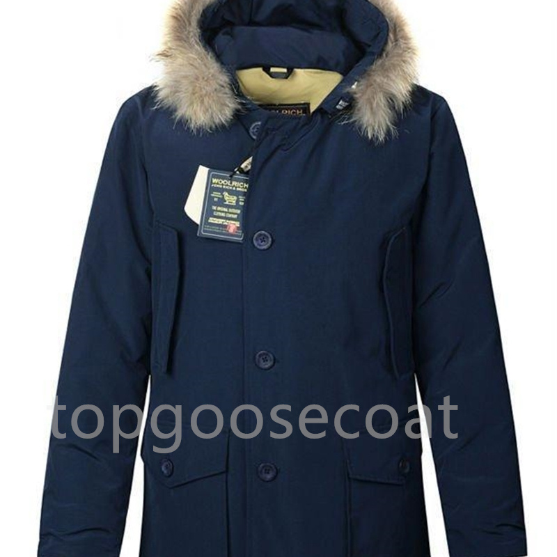

Latest Fashion Wool rich Brand Mens Arctic Anorak Down jackets Man Winter goose down jacket 90% Outdoor Thick Parka Coat warm outwear, Custom