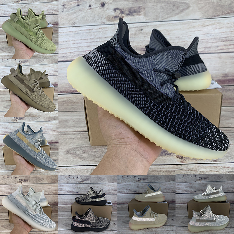 

2022 V2 Ash stone blue pearl reflective running Shoes carbon fade Sand Taupe earth cinder israfil zyon tail light cloud white men women Sneakers, 49# bubble wrap packaging
