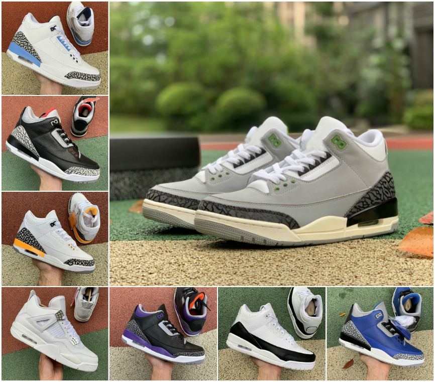 

2021 UNC Black White Cement Jumpman 3 3s Mens basketball Shoes Fragment Flight Knicks Fire Red Bio Beige Varsity Royal Men trainers Sports Shoe, A-j301