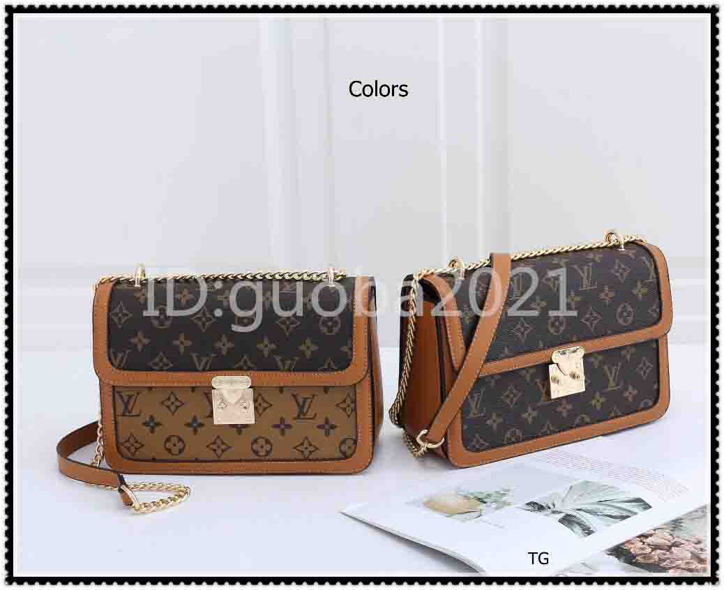 

LV Louis Bags Vitton Woman Bag Handbag High Quality Women Messenger cross body chain Purse with dust bag