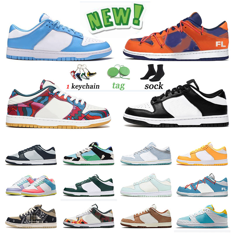 

SB Low Men Womens shoes Parra x FTC University Syracuse Off Varsity Green unc coast chunky Kentucky Michigan trainers Sneakers White, # 36-45