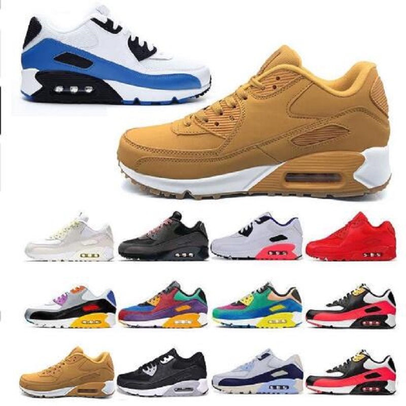 

2022 Man 90 Running Shoes Mens Womens Worldwide Viotech UNDFTD Infrared Excee Chlorine Blue Mixtape Sneakers Premium 90s Trainers Size 36-46 Shoe, #41