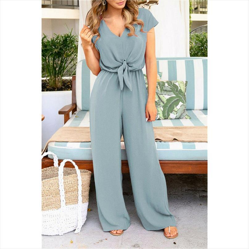 

fashion v neck short sleeve womens rompers hollow out wide leg ladies casual loose playsuit holiday party wear summer, Black;white