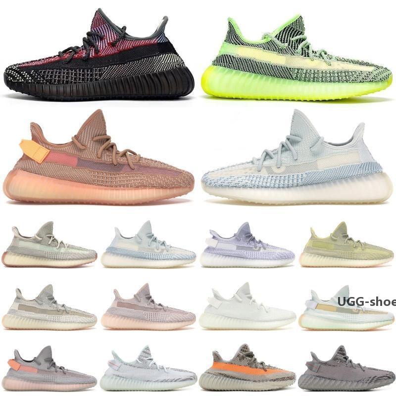 

Designer Running Shoes Yecheil Antlia Black Static citrin reflective Clay True Form Kanye Mens Women Trainer Sport Sneakers