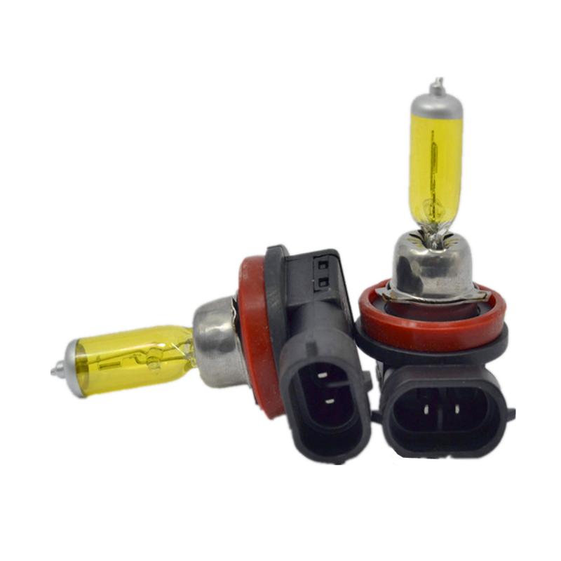 

Car Headlights 10x High Quality H8 12V 100W 3000K Yellow Bulb Fog Light Bulbs Xenon Halogen Auto Automobile Lamp