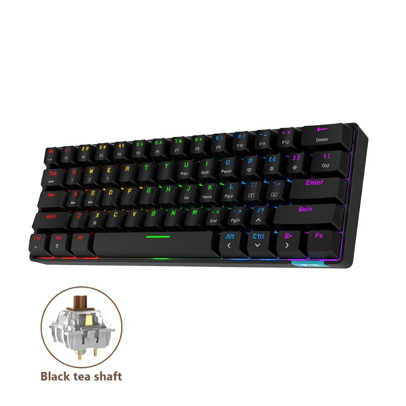 

Keys Gaming Mechanical Keyboard USB Wired Backlit For Laptop Wireless Bluetooth Backlight Keyboards