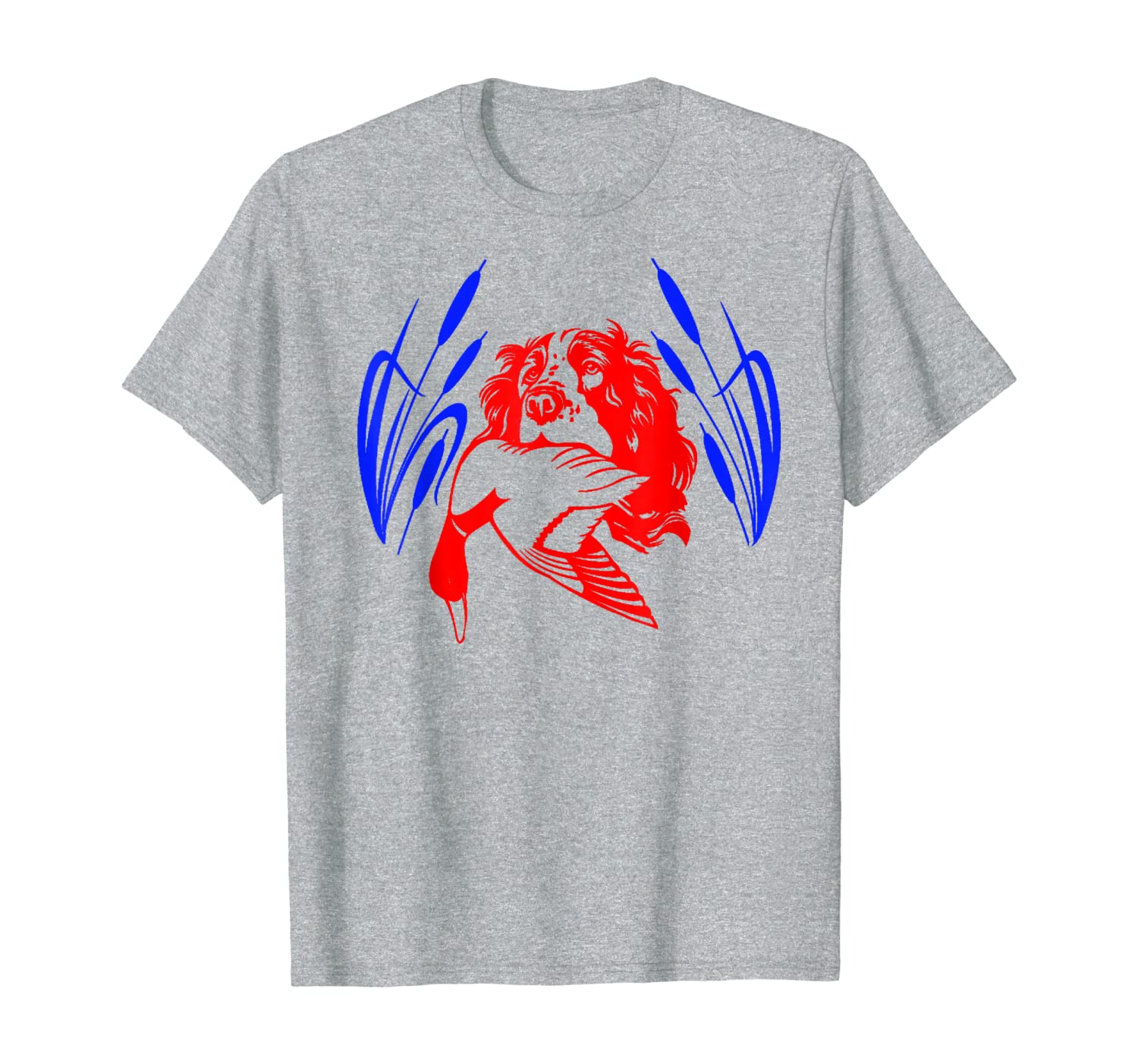 Bird Dog Men&#039;s Duck Hunter Bird Caller American Pride Gift T-Shirt-image-702598740