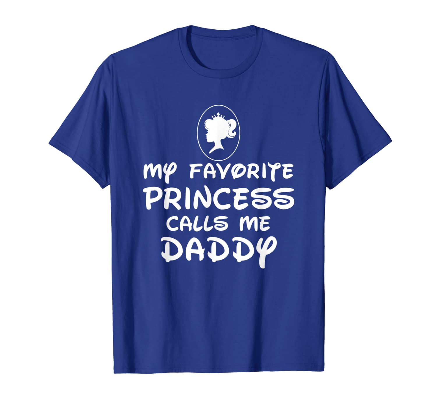 

daddy gift my favorite princess calls me daddy t-shirt, White;black