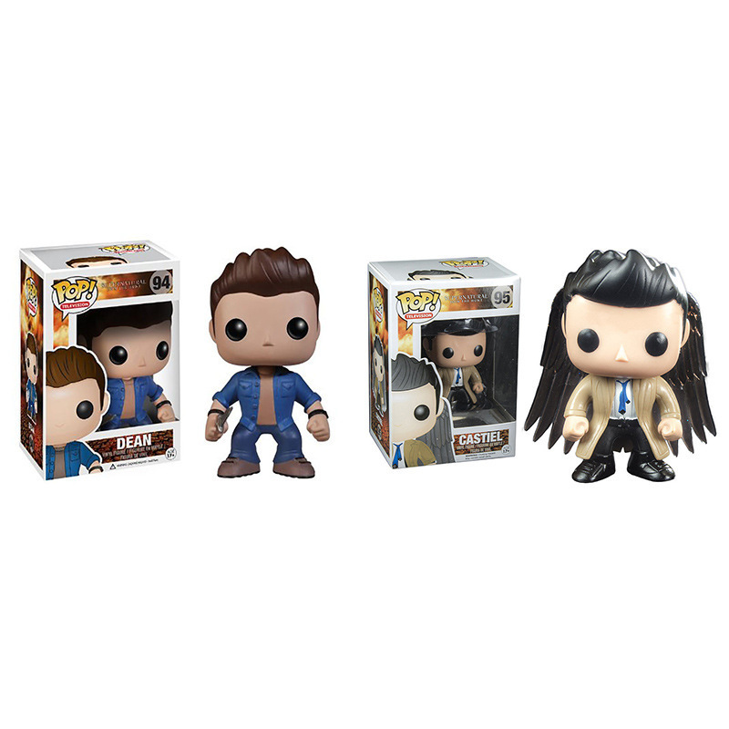 

Funko Pop! Supernatural Figure Castiel with Wings Exclusive Vinyl Action Figure with Box Popular Toy Gift Christmas Toy Decoration Model
