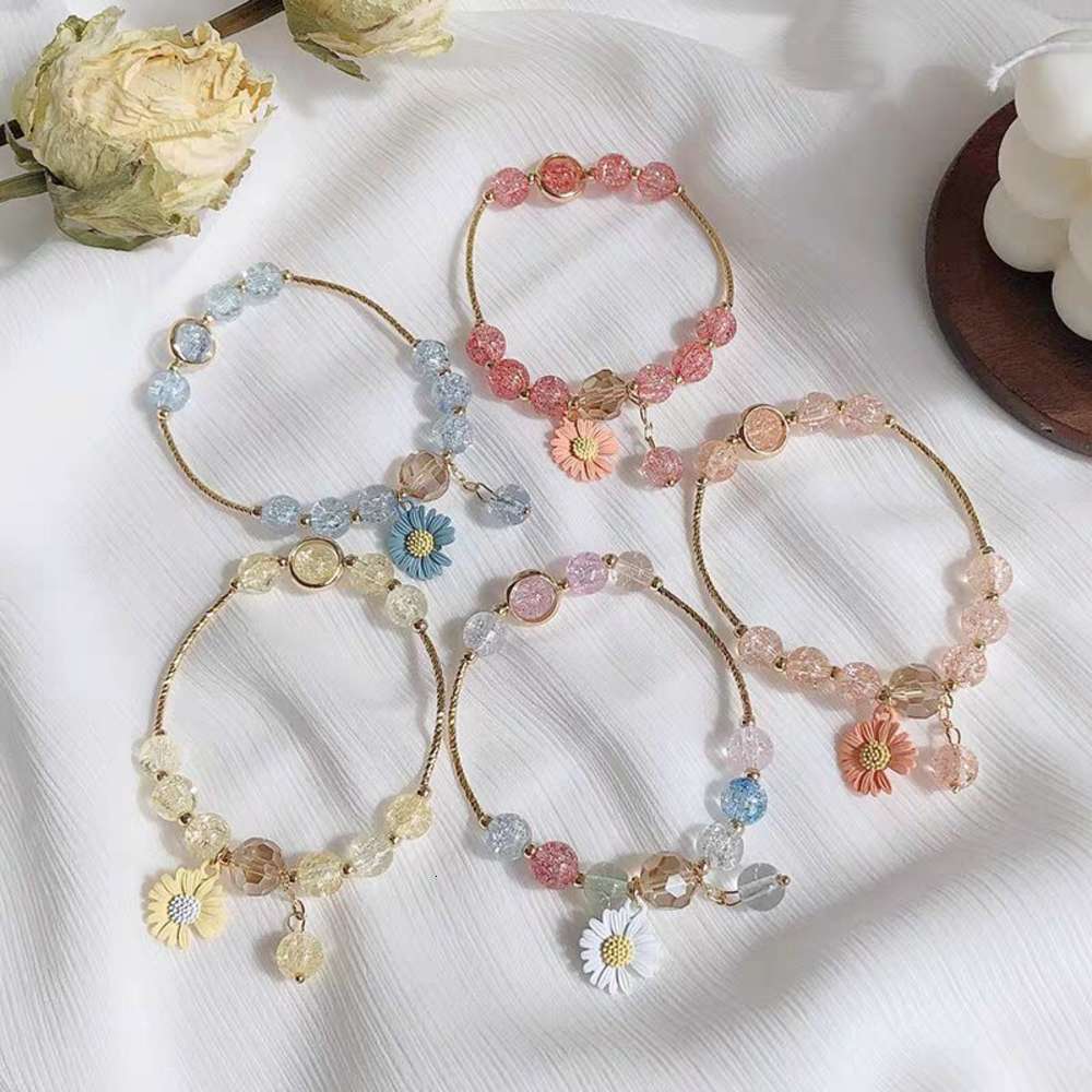 

Hand catenary Little Daisy nvsen's friend's transfer Pearl Bracelet, Black