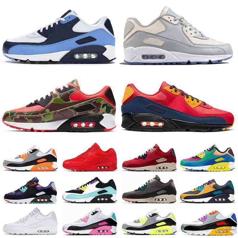 

camo classic 90 90s men women running shoes Worldwide Trail Multi Light Bone White fahion mens trainers sports sneakers 36-45 T5-B3, Color 36