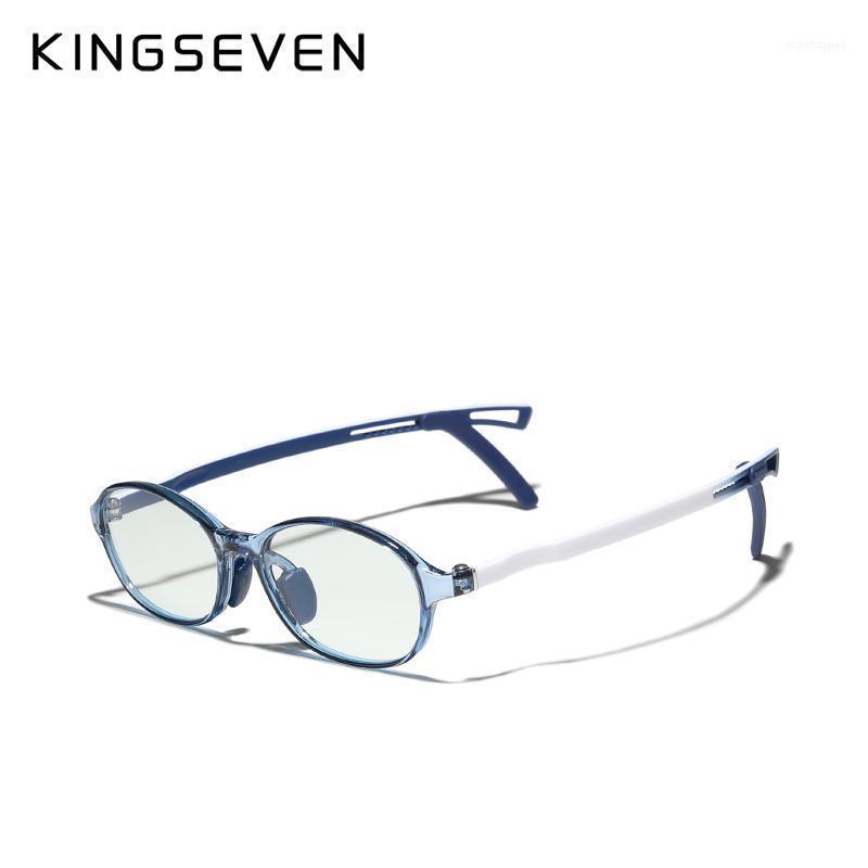 

Sunglasses KINGSEVEN 2021 Design Anti Blue Light Blocking Glasses For Kids Boy Girl Computer Optical Frame Eyeglasses1
