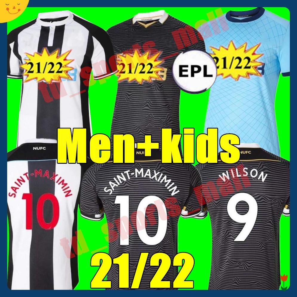 

21 22 TOP NUFC Newcastl e soccer jersey WILSON UNITED JOELINTON 2021 2022 ALMIRON MAXIMIN SHELVEY ALMIRÓN LEWIS RITCHIE GAYLE LASCELLES foot, Black