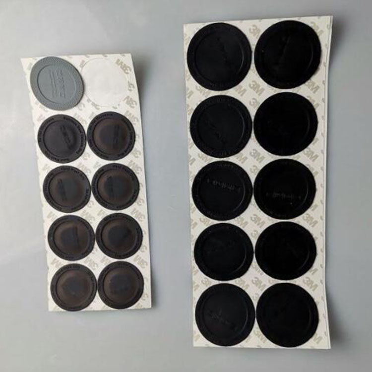 

black rubber coaster pad 3M self adhesive cup bottom stickers for 20oz 30oz sublimation skinny tumblers protective Non-slip mat