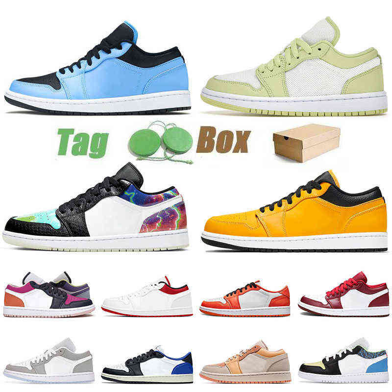 

Jorden 1 Low Mens Basketball Shoes Women Men Retro With Box Jumpman 1s Art Brooklyn Atomic Orange Sneakers Noble Red Starfish Wolf Grey, B33 low pinksicle 36-40