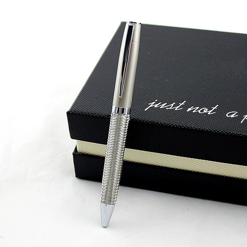 

Ballpoint Pens Classic Luxury Steel Line Pen High-grade Metal Office School Supplies Stationery Shop