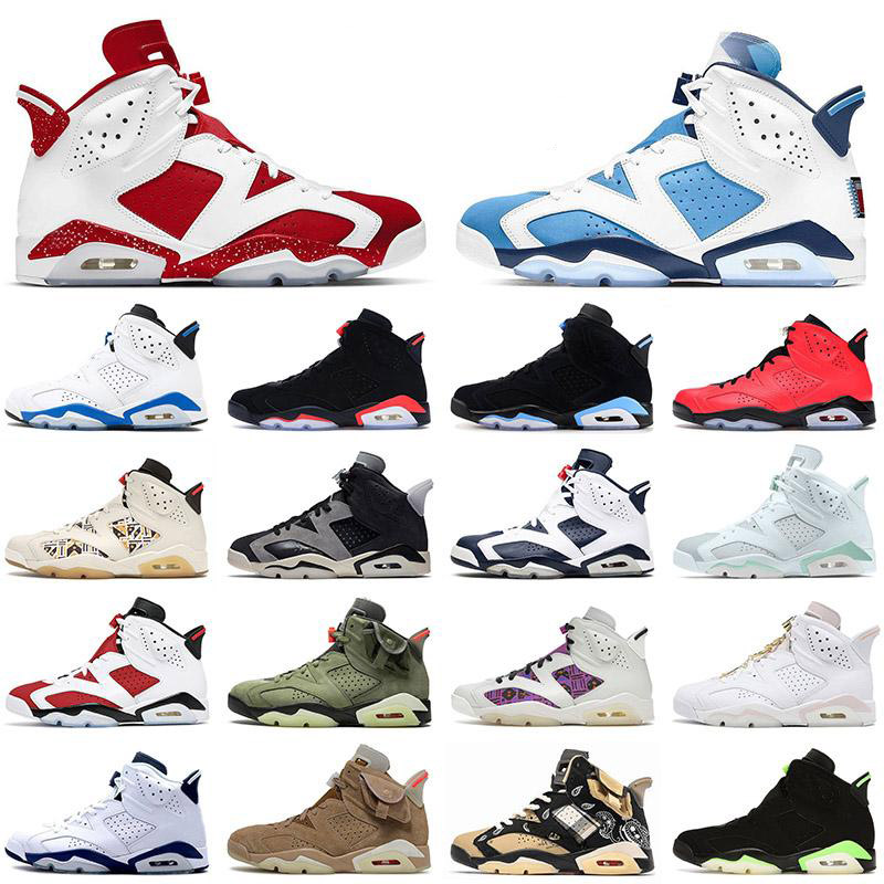 

Red Oreo Mens Women Basketball Shoes Jumpman 6 6s Travis UNC Tiffany Blue Gold Hoops Carmine Black Infrared Bordeaux Tech Chrome Hare Trainers Sneakers, As photo 5