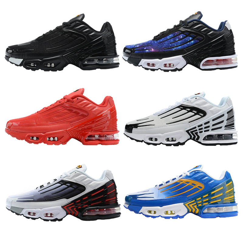 

NK Tn Plus 3 III sneakers designer shoes Mens Trainers Chaussures Triple White Blue Black Womens Sports Run Hiking Royal Hornets shoe
