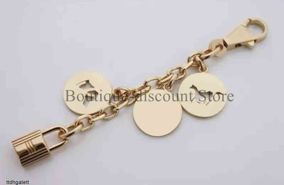 

Luxury h Brand Signage Chain Hardware Keychain Jewelry Female Bag Decoration Pendant BirthdayZK5Q