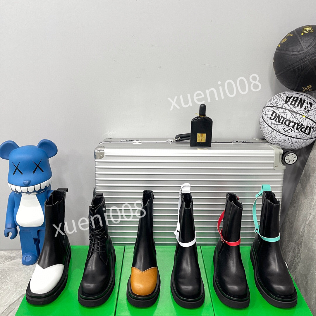 

men women Martin boots Winter Shoes Ankle Half Black white Bordeaux Wine red Green Pumpkin Orange mens fashion platform yx211012, 03