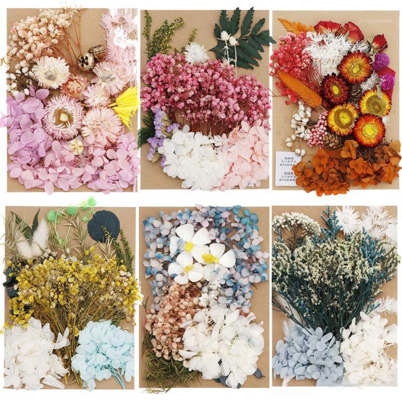 

Decorative Flowers & Wreaths DIY Dried Resin Mold Fillings UV Expoxy Real Flower Nail Art Home Decor Handicraft Casting Making Tools Dry Pla
