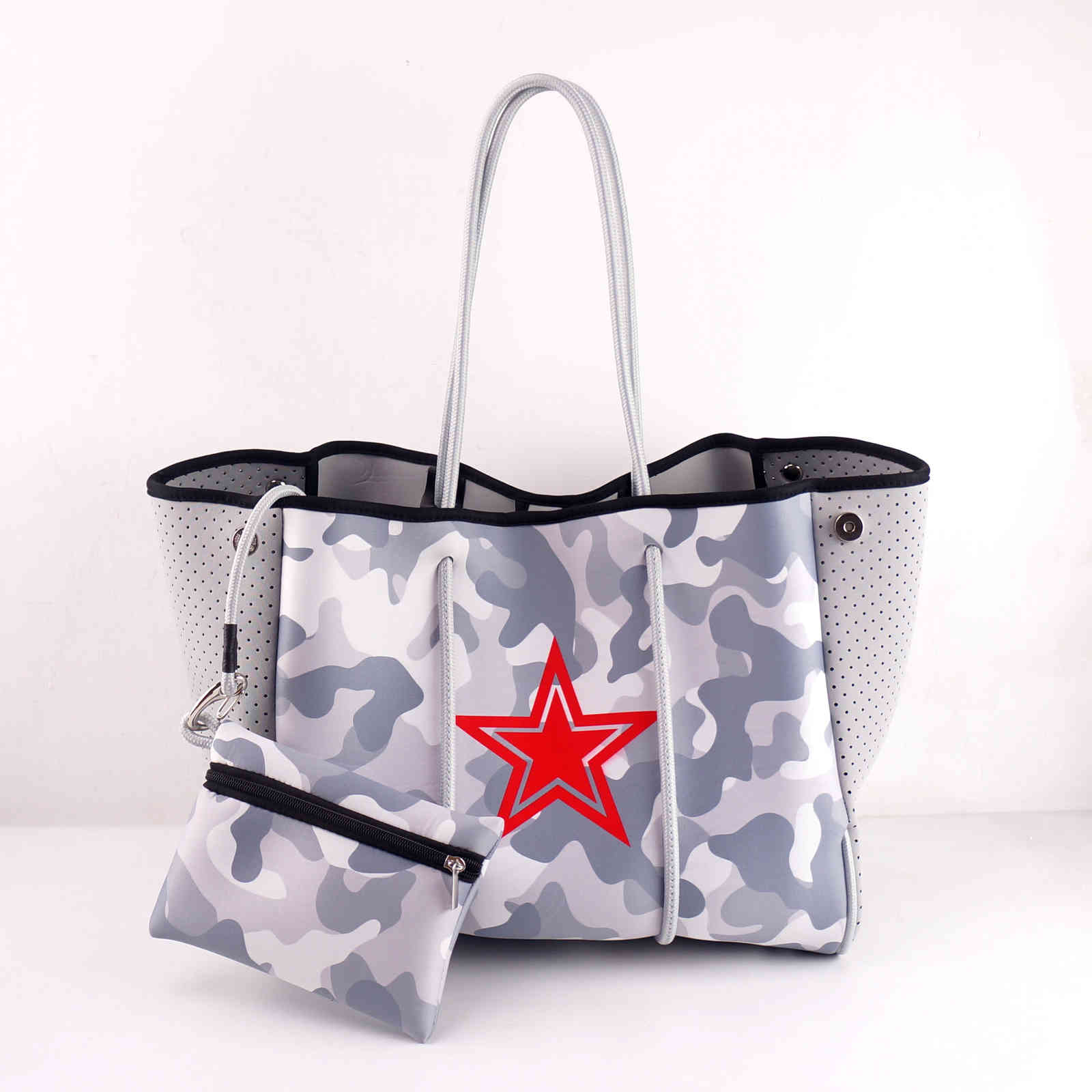 

neoprene handbag fashion 2021 tote women New arrive beach bag customized beach bags