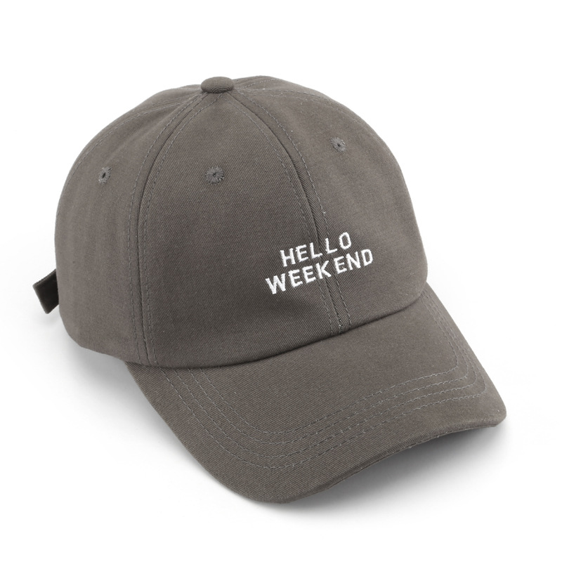 

Japanese and Korean Style Mens Fashion Popular Letters Embroidered Peaked Cap Outdoor Sports Travel Sun Protection Sunshade Womens Baseball, Blue