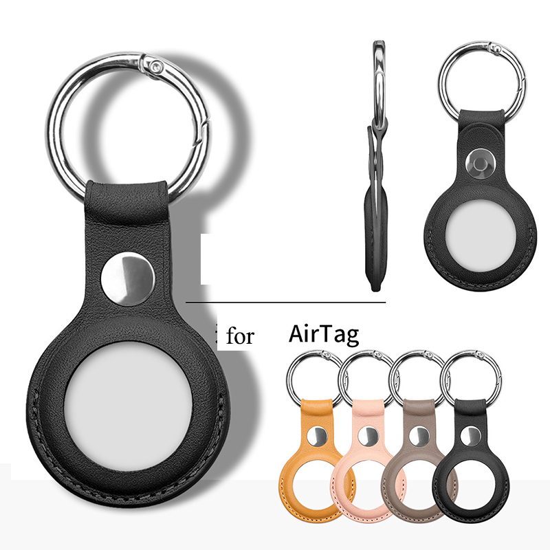 

Smart Keychain Cortex Wristband Protective Case for Air Tags Anti-fall Anti-scratch Accessories Leather Protector Cover Shell Sleeve Locator Tracker