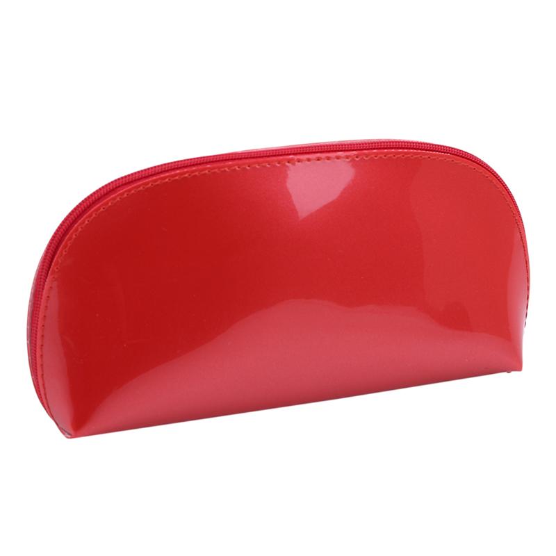 

Women Makeup Bag Organizer Shell Bags Fashion Lady Cosmetics Lips Storage Large Capacity Cosmetic Case & Cases, Red