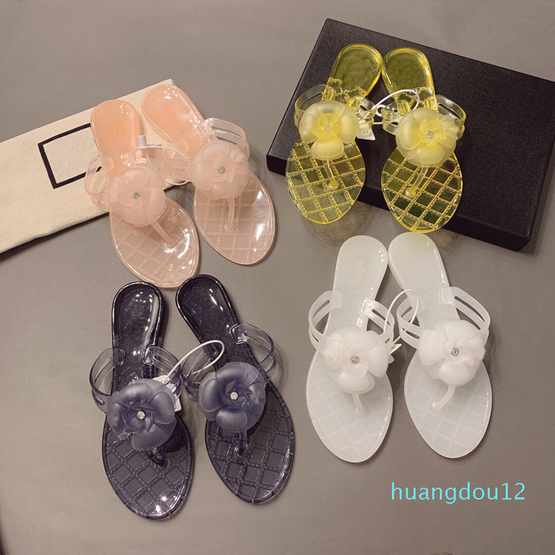 

Summer-ready Women's Slip-Ons: Designer Flip-Flops in White & Yellow