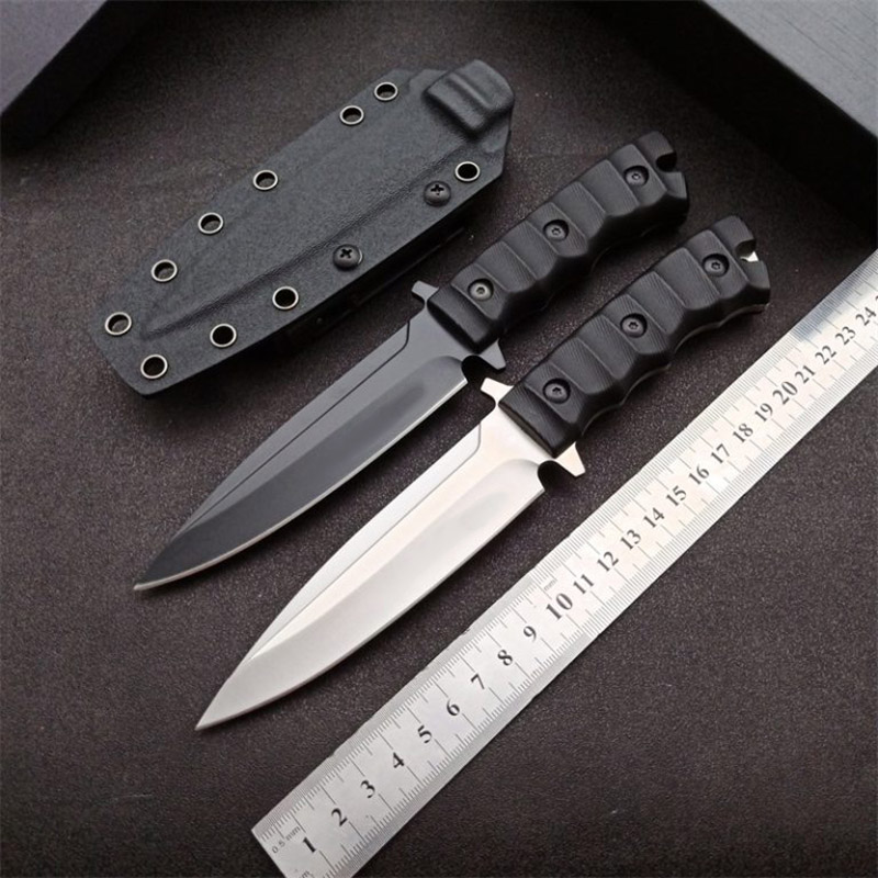 

Russia black phoenix Tactical Straight knife DC53 steel Fixed balde outdoor camping hunting self defense EDC tools knives ut85 BM42 zt 0456 26sxp