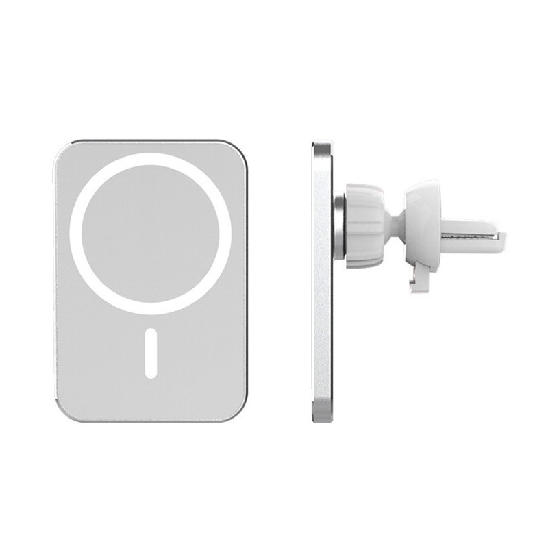 

15W Magnetic Wireless Charger Car Mount Holder Air Vent Mount for Smartphone qi Supported Devices, Black