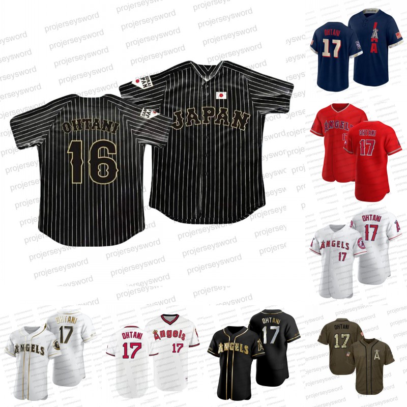 

Los Angeles Shohei Ohtani Jerseys Men Women Youth All Stitched Custom Baseball Jersey Army green Black White Gold Gray Red Navy S-XXXL, Blue;black