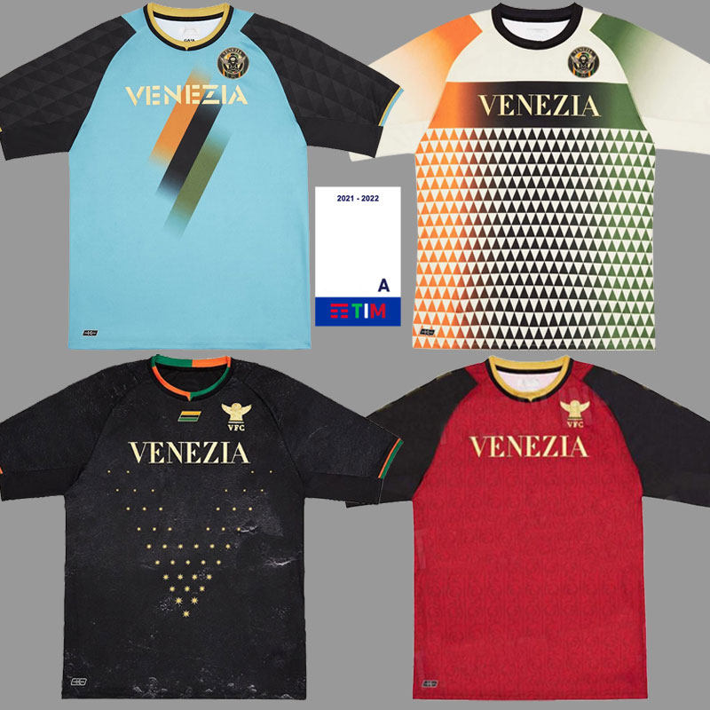 

21 22 Venezia FC soccer Jerseys home Black ARAMU FORTE PERETZ HEYMANS TESSMANN CRNIGOI 2021 2022 jersey football shirt DI MARIANO CECCARONI Johnsen MAZZOCCHI kit, Away