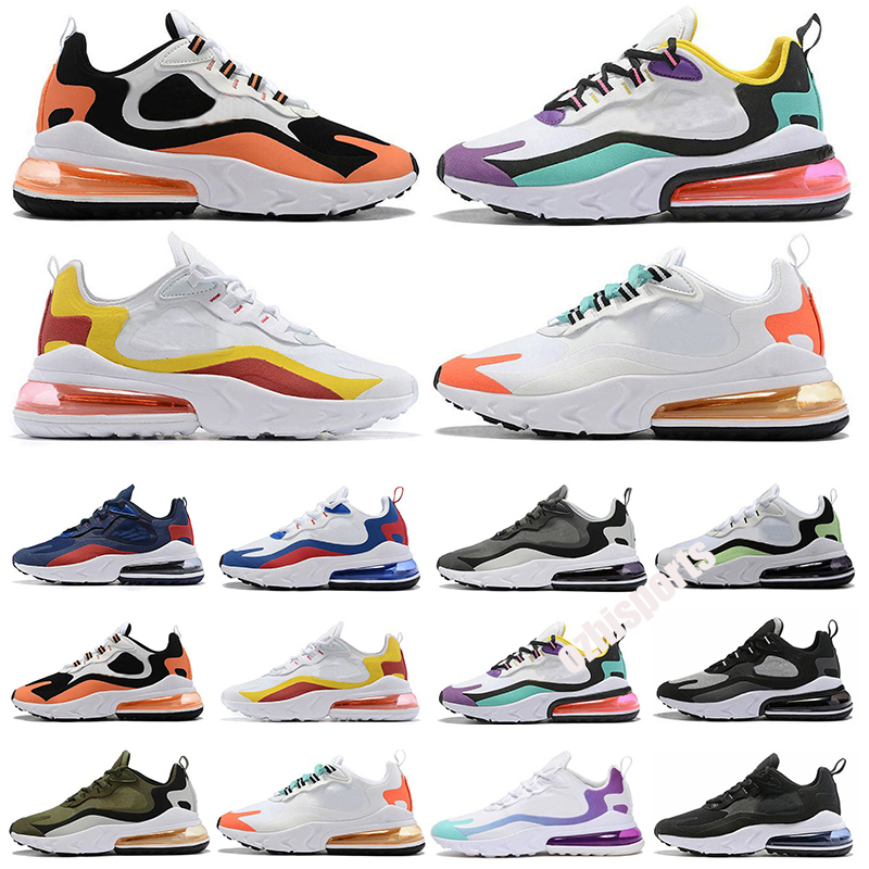 

Mens runner shoes white Cactus Midnight Navy React Have A Good Game Bauhaus women breathable outdoor sports sneakers, Without box