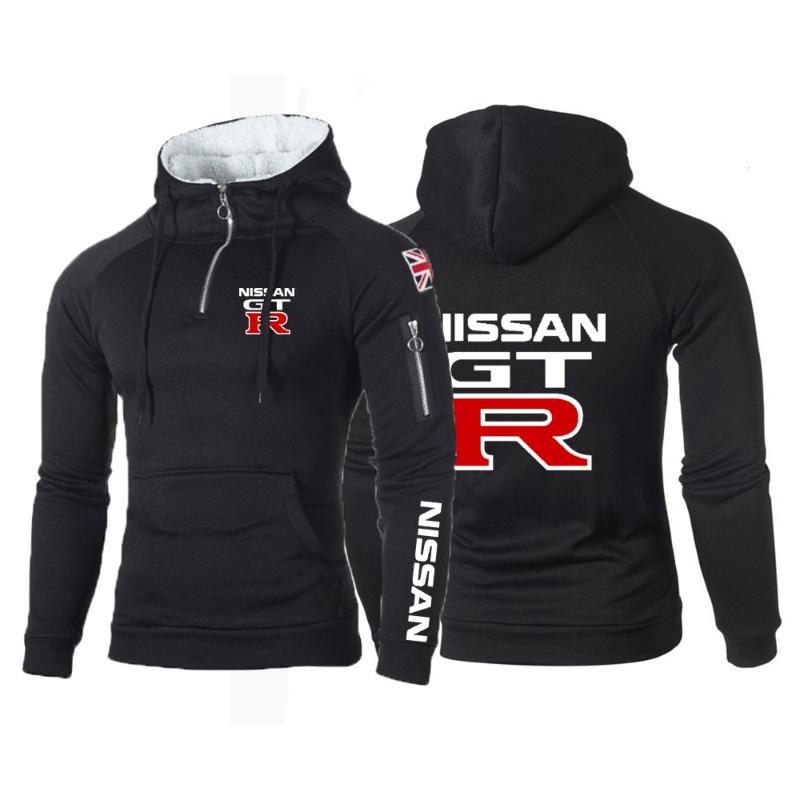 

Men's Hoodies & Sweatshirts 2021 Spring Autumn Nissan GTR Logo Women's Letter Printing Hoodie Casual Loose Sportswear Sweatshirt Harajuku Ja